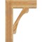 Ekena Millwork Legacy Block Rough Sawn Bracket, Western Red Cedar, 6"W x 24"D x 32"H BKT06X24X32LEC05RWR - alternate 4